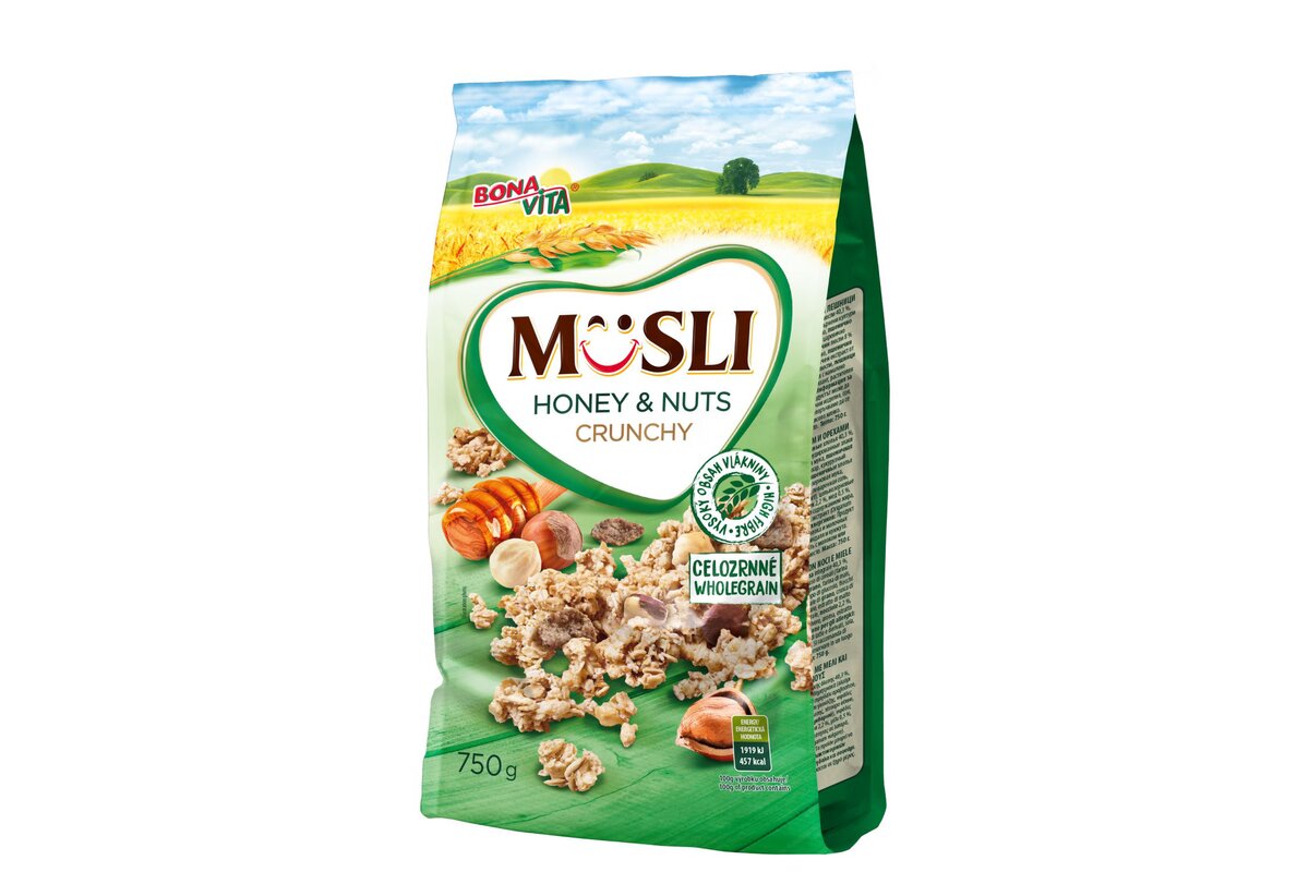 Müsli orieškové s medom 750 g 170-1